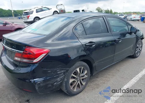 2014 Honda Civic Ex z USA, uszkodzony, nr VIN 2HGFB2F8XEH557029